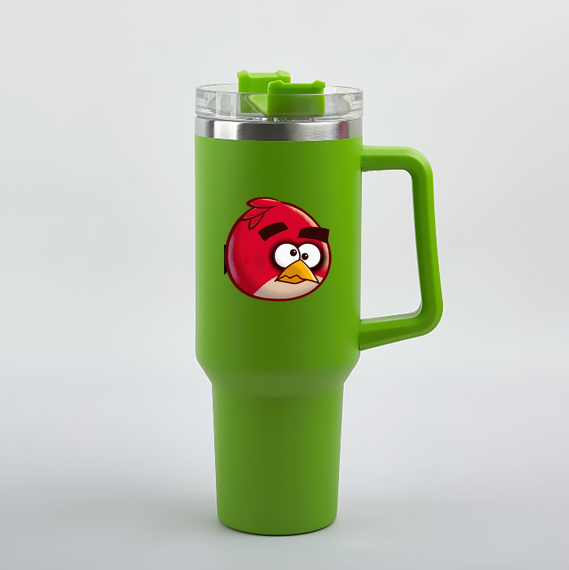 （画像用） Angry Birds アングリーバード 1200mL車用タンブラー（カラープリント）